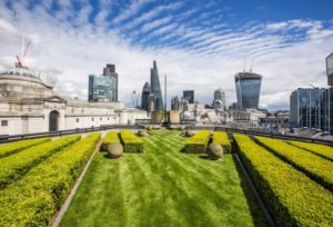 10 The Coq d’Argent is a heated rooftop garden that serves all day French food in London, England.