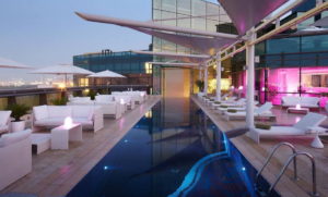 13The Cu-ba is part of Jumeirah Creekside Hotel in Dubai, United Arab Emirates.
