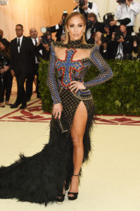 NEW YORK, NY - MAY 07: Jennifer Lopez attends the Heavenly Bodies: Fashion & The Catholic Imagination Costume Institute Gala at The Metropolitan Museum of Art on May 7, 2018 in New York City. (Photo by Jamie McCarthy/Getty Images)