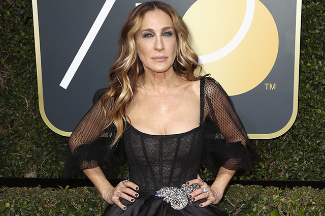 BEVERLY HILLS, CA - JANUARY 07:  Sarah Jessica Parker attends The 75th Annual Golden Globe Awards at The Beverly Hilton Hotel on January 7, 2018 in Beverly Hills, California.  (Photo by Frederick M. Brown/Getty Images)