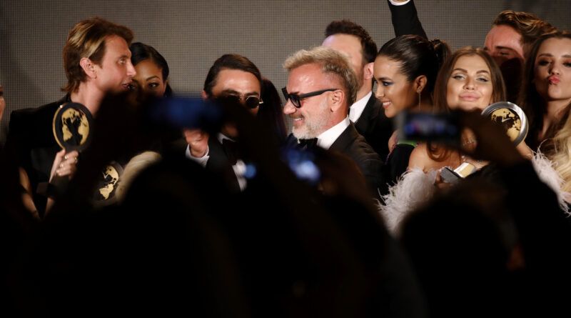 CANNES, FRANCE - MAY 24: Gianluca Vacchi attends the Inaugural 'World Bloggers Awards' during the 72nd annual Cannes Film Festival on May 22, 2019 in Cannes, France. The 'World Bloggers Awards' is the world’s first ever awarding ceremony for the best bloggers across 22 nominations. It unites and celebrates influencers and opinion leaders from around the world in various fields, taking their social input to the higher level. (Photo by John Phillips/Getty Images for World Bloggers Awards)